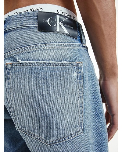 CALVIN KLEIN - Pantaloncini di jeans slim