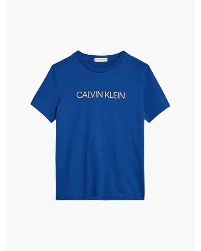 CALVIN KLEIN KIDS - T-shirt In Cotone Biologico Con Logo