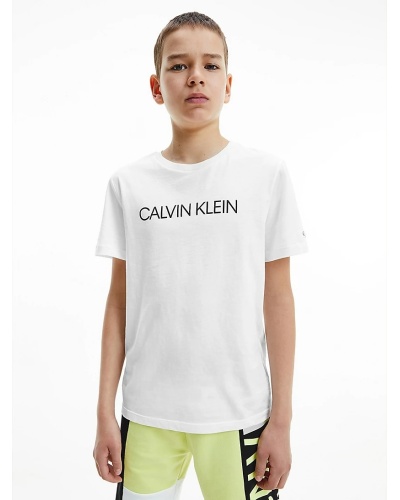CALVIN KLEIN KIDS - T-shirt In Cotone Biologico Con Logo