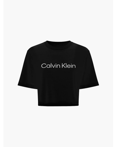 CALVIN KLEIN - T-shirt cropped da palestra