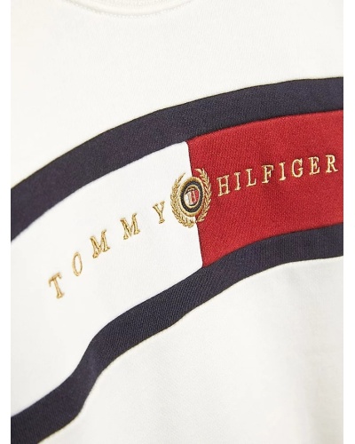 TOMMY HILFIGER KIDS - Felpa icons con logo