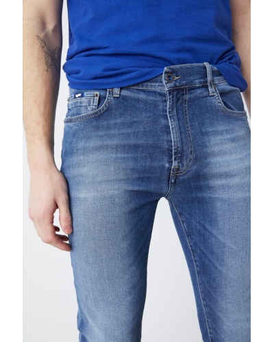 GAS - Jeans 5 tasche da uomo skinny SAX ZIP REV