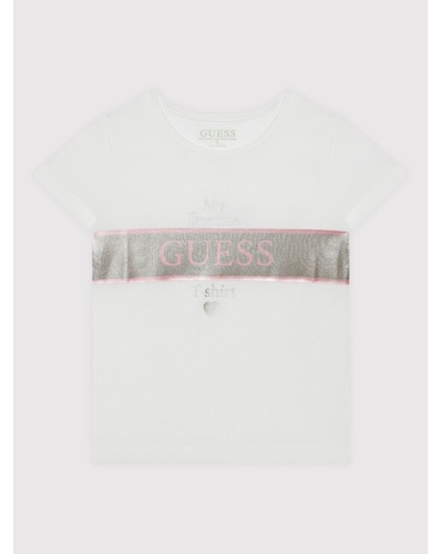 GUESS KIDS - T shirt manica corta con logo