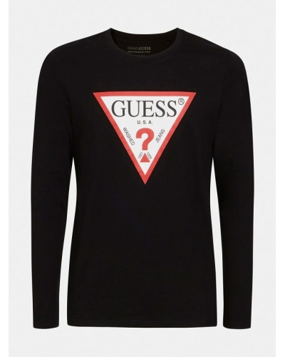 GUESS - T-shirt logo triangolo