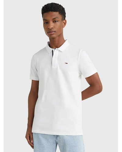 TOMMY HILFIGER - Polo essential slim fit in cotone biologico