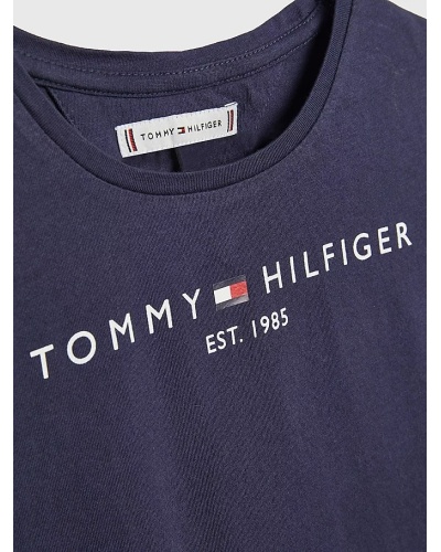 TOMMY HILFIGER KIDS - Completo essential con t-shirt e shorts