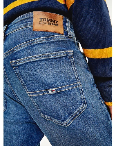 TOMMY HILFIGER - Jeans simon skinny fit sbiaditi