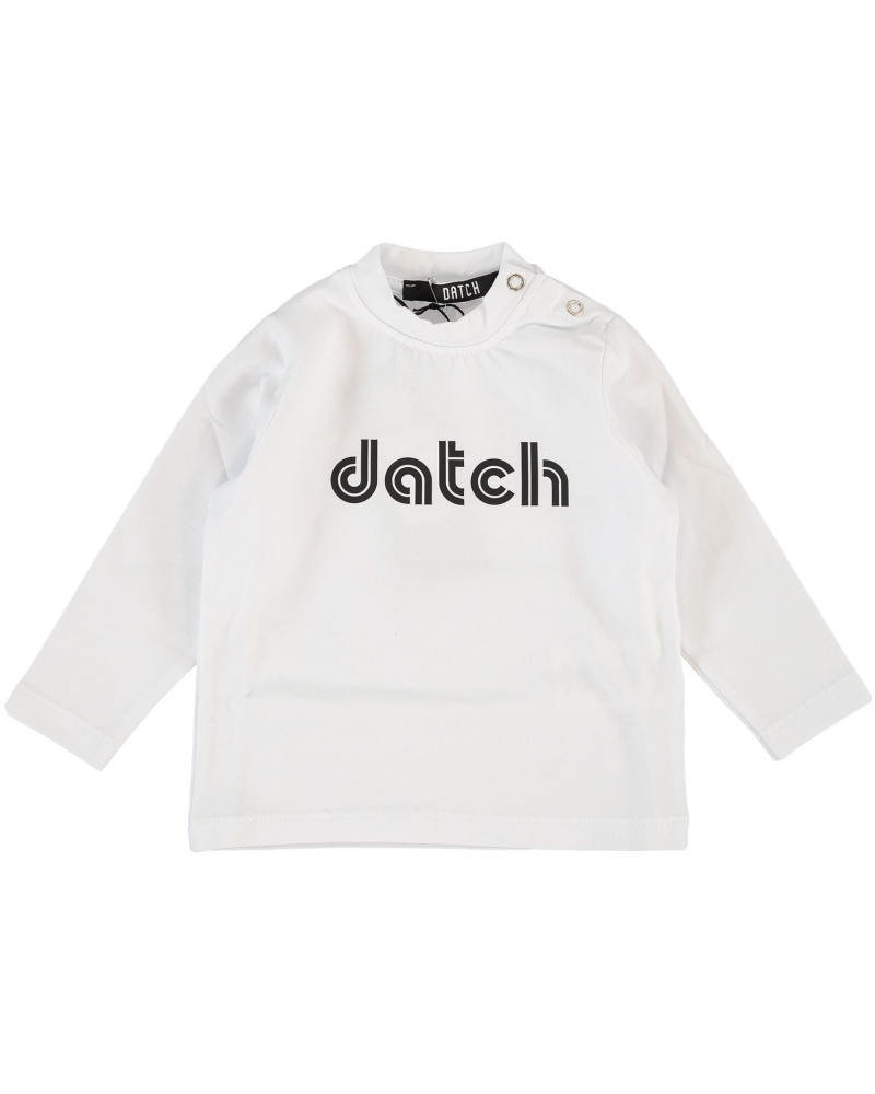 DATCH KIDS - Tshirt Bianca con logo neonato
