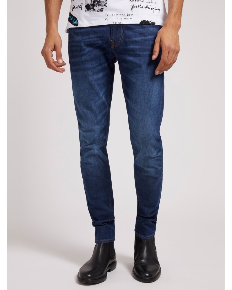 GUESS - Jeans super skinny scuro