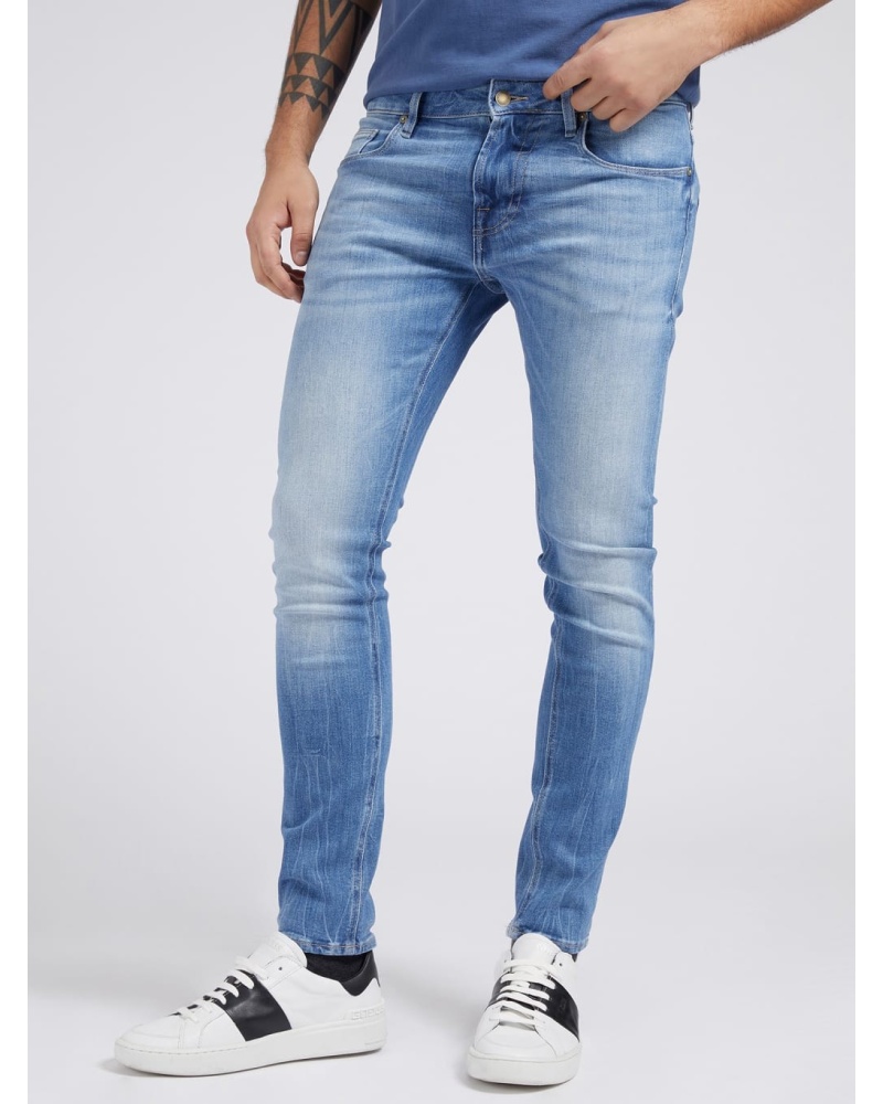 GUESS - Jeans super skinny chiaro