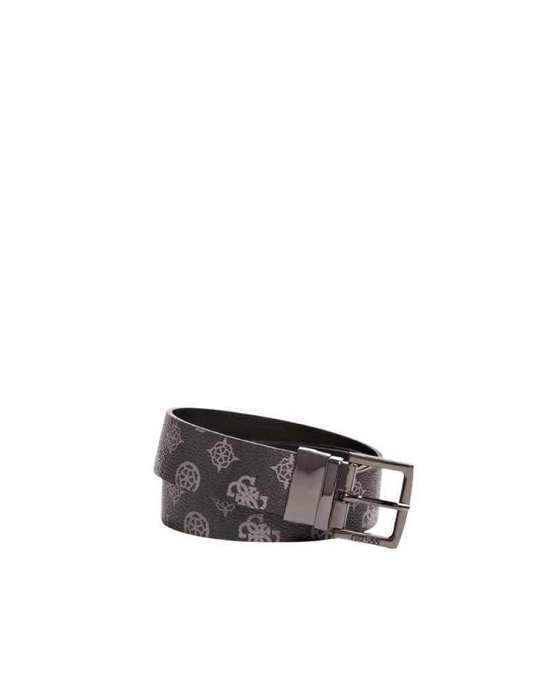 GUESS - Cintura Hensely Reversibile con logo